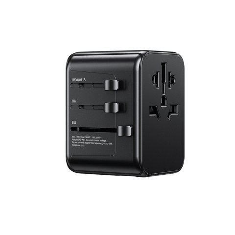 Ładowarka WEKOME WP-U03 podróżna 30W z 3x USB-C 2x USB-A czarna