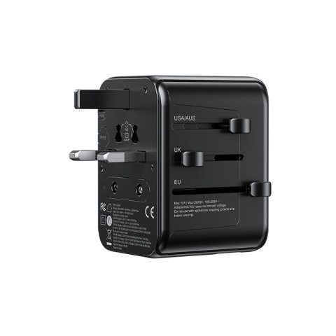 Ładowarka WEKOME WP-U03 podróżna 30W z 3x USB-C 2x USB-A czarna