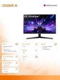Monitor LG 27GS60F-B 27 cali FHD IPS 180Hz 1ms UltraGear gamingowy