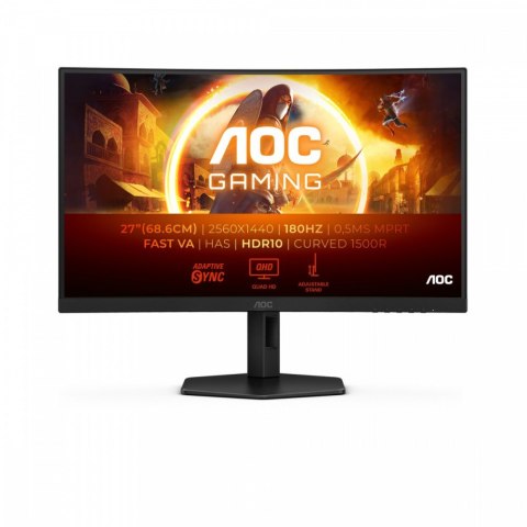 Monitor AOC CQ27G4X 27 cali zakrzywiony Fast VA 180Hz HDMI DP