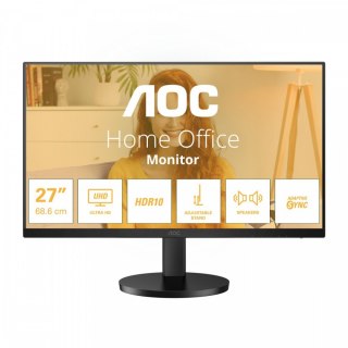 Monitor AOC U27B3AF 27 IPS 4K z głośnikami i regulacją wysokości