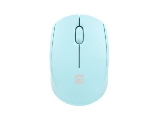 Mysz bezprzewodowa Natec Stork 1600 DPI niebieska ergonomiczna