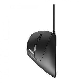 Mysz ergonomiczna przewodowa RAPOO EV200 1600 DPI komfortowa dla biura