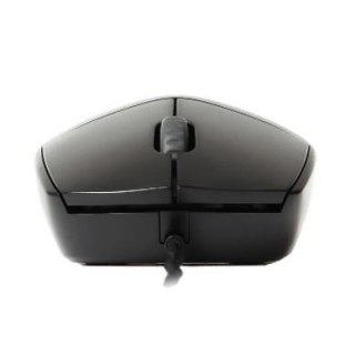 Mysz optyczna RAPOO N100 przewodowa ergonomiczna czarna 1600 DPI