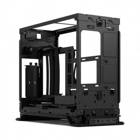 Obudowa Fractal Design Era 2 Charcoal elegancka SFF ITX z wentylatorami