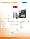 Płyta główna MSI X670E GAMING PLUS WIFI AM5 DDR5 ATX 4x HDMI