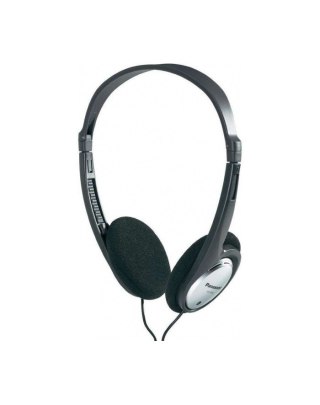 Słuchawki Panasonic RP-HT030E-S lekkie nauszne składane z 30 mm przetwornikami