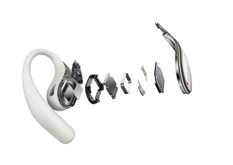 Słuchawki bezprzewodowe Xiaomi OpenWear Stereo beżowe ergonomicznym designem