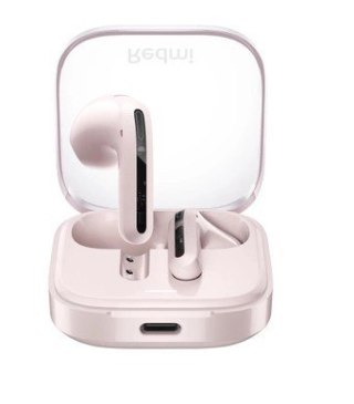 Słuchawki bezprzewodowe Xiaomi Redmi Buds 6 Active różowe z redukcją szumów
