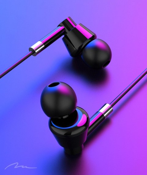 Słuchawki douszne Media-Tech Earphones All USB-C MT3609K stereo
