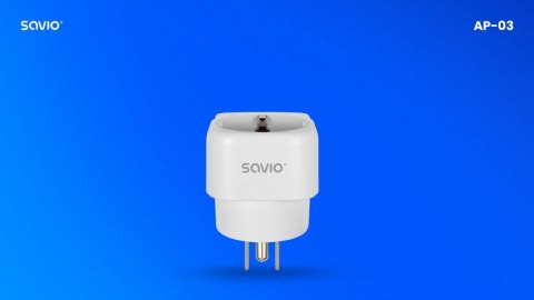 Adapter podróżny Savio AP-03 ultralekki kompaktowy EU US bezpieczny