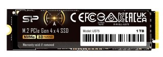 Dysk SSD Silicon Power US75 1TB M.2 PCIe Gen4x4 NVMe szybki 7000MB/s