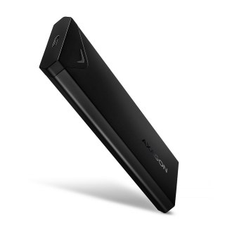 Obudowa zewnętrzna AXAGON EEM2-UB2 USB-C 10Gbps M.2 NVMe 42 60 80 mm czarna