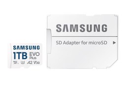 Karta microSD Samsung EVO Plus 1TB z adapterem szybka i niezawodna