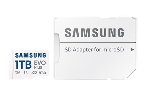 Karta microSD Samsung EVO Plus 1TB z adapterem szybka i niezawodna
