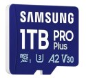Karta microSD Samsung PRO Plus 1TB szybka z adapterem SD