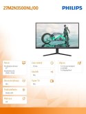 Monitor Philips 27M2N3500NL 27 cali 180Hz Fast VA idealny do gier