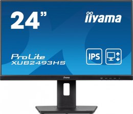 Monitor IIYAMA ProLite XUB2493HS-B6 A 24 IPS FHD ergonomicznym designie
