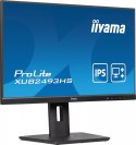 Monitor IIYAMA ProLite XUB2493HS-B6 A 24 IPS FHD ergonomicznym designie