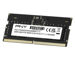 Pamięć PNY 16GB DDR5 SODIMM 4800 MHz wydajny moduł do notebooka