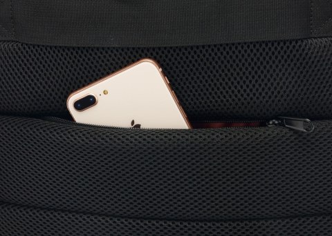 Plecak YENKEE YBB 1501 NOMAD czarny uniwersalny 15.6 do netbooka