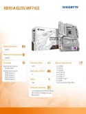 Płyta główna Gigabyte X870 A ELITE WF7 ICE ATX z Socket AM5 i DDR5