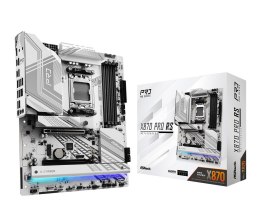 Płyta główna ASRock X870 PRO RS AM5 4DDR5 M.2 ATX wydajna