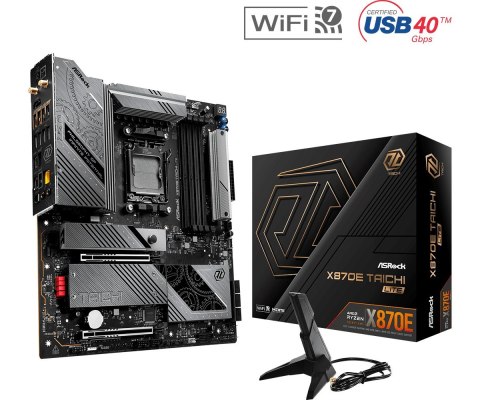 Płyta główna ASRock X870E TAICHI LITE AM5 4DDR5 EATX do gaming