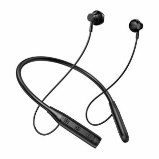 Słuchawki Bluetooth 5.3 USAMS YQ24 czarne z subwooferem 20h