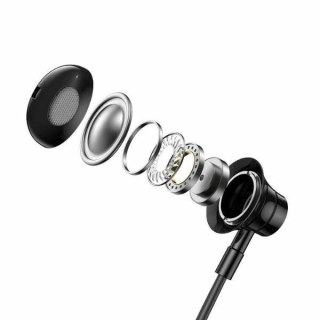 Słuchawki Bluetooth 5.3 USAMS YQ24 czarne z subwooferem 20h