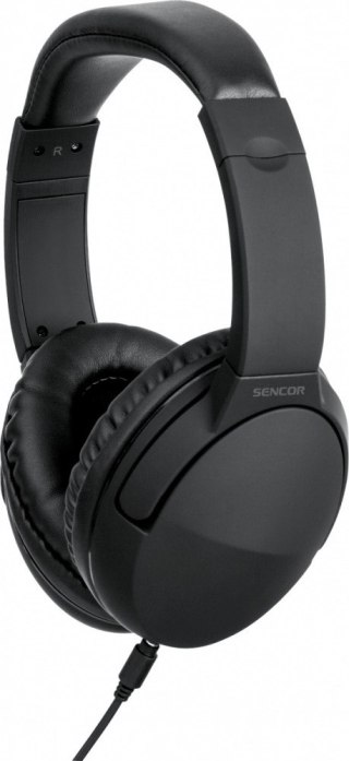 Słuchawki Stereo Sencor SEP 636BK 100dB odłączany kabel 1,2m