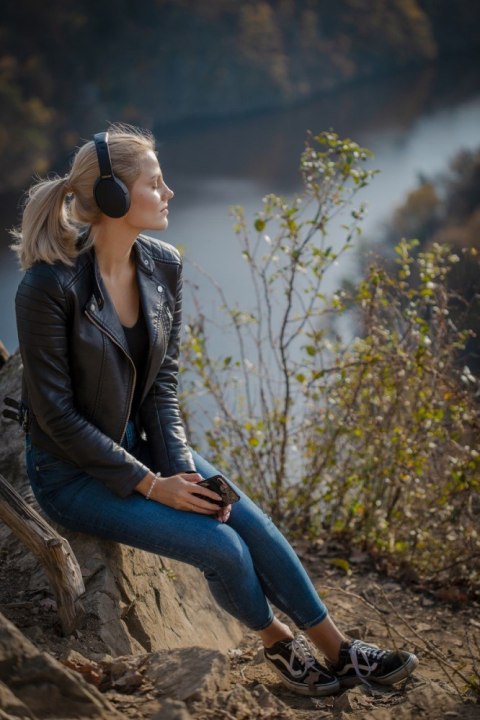 Słuchawki Stereo Sencor SEP 636BK 100dB odłączany kabel 1,2m