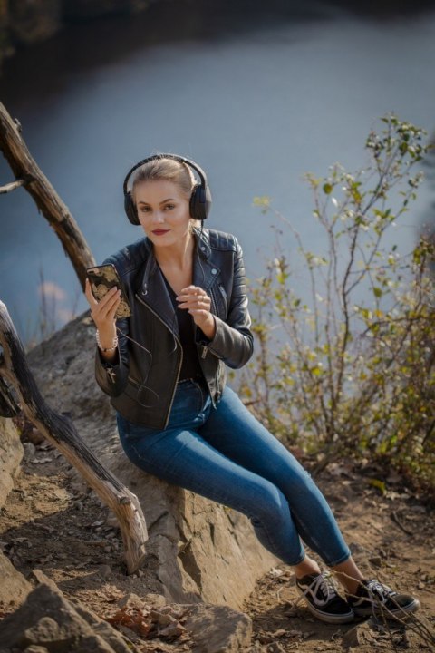 Słuchawki Stereo Sencor SEP 636BK 100dB odłączany kabel 1,2m