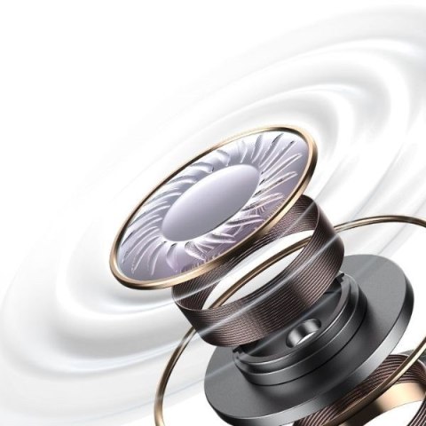 Słuchawki bluetooth 5.3 USAMS IF27 TWS czarne dynamiczny dźwięk 20h