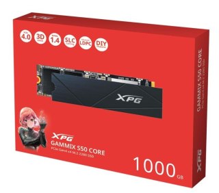 Dysk SSD Adata XPG GAMMIX S50 CORE 1TB M.2 PCIe 4x4 szybki