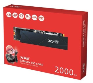 Dysk SSD Adata XPG GAMMIX S50 CORE 2TB M.2 PCIe 4x4 szybki