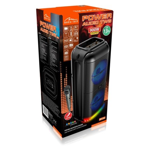 Głośnik Media-Tech BT POWER AUDIO MT3183 Bluetooth 5.3 50W z Karaoke