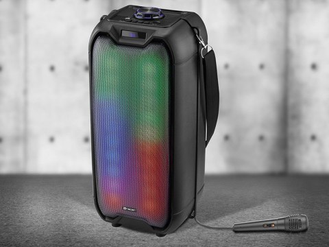 Głośnik Tracer Tower LED TWS Bluetooth mobilny z efektem RGB 16 W