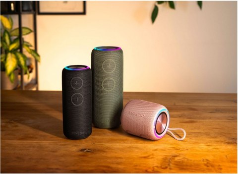 Głośnik bluetooth Sencor SIRIUS 2 MAXI B 30W wodoodporny LED TWS black