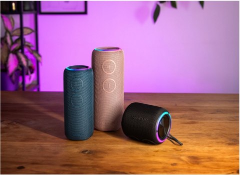 Głośnik bluetooth SENCOR SIRIUS 2 MINI czarny 16W wodoodporny TWS LED