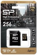 Karta pamięci microSDXC High Endurance 256GB V30 UHS-1 U3 A1 z adapterem