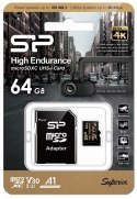 Karta pamięci microSDXC High Endurance 64GB V30 UHS-1 U3 A1 24/7 z adapterem