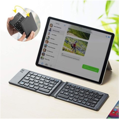 Klawiatura bezprzewodowa Techly BT 3.0 składana mobilna