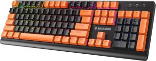 Klawiatura mechaniczna YENKEE DESTROYER WT300 podświetlana RGB do gier World of Tanks