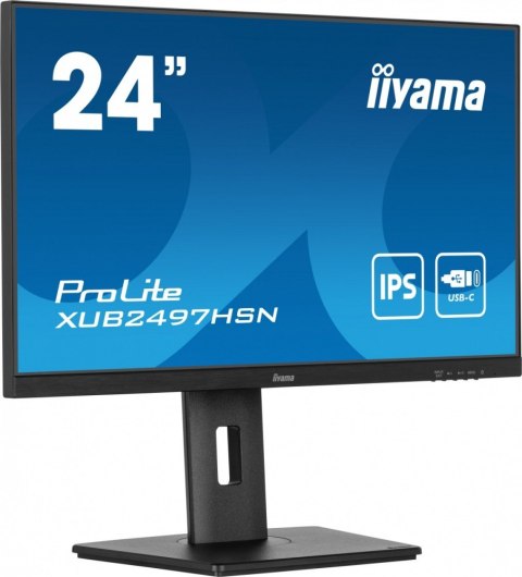 Monitor IIYAMA ProLite XUB2497HSN-B2 24 IPS z USB-C Dock HDMI