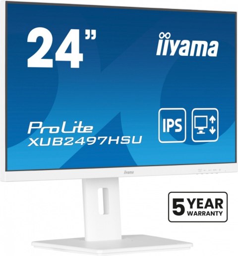Monitor IIYAMA ProLite XUB2497HSU-W2 24 cale FHD IPS podstawa regulowana