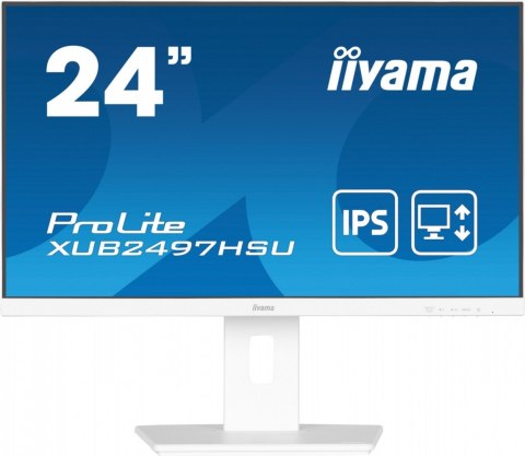 Monitor IIYAMA ProLite XUB2497HSU-W2 24 cale FHD IPS podstawa regulowana