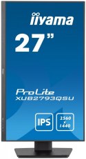 Monitor IIYAMA ProLite XUB2793QSU-B7 27 QHD IPS 100Hz z regulacją wysokości