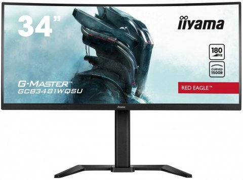 Monitor IIYAMA G-MASTER GCB3481WQSU-B1 34 cale zakrzywiony VA 180Hz FreeSync
