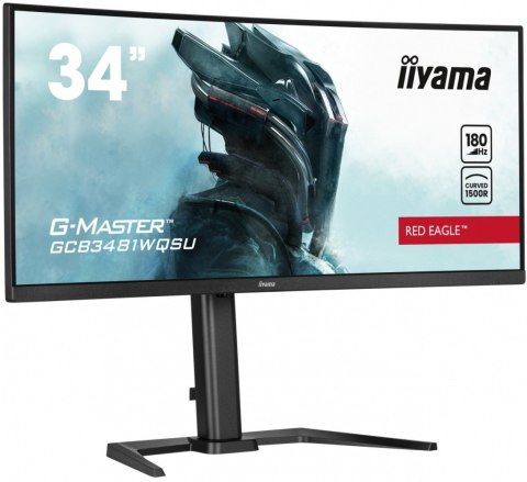 Monitor IIYAMA G-MASTER GCB3481WQSU-B1 34 cale zakrzywiony VA 180Hz FreeSync